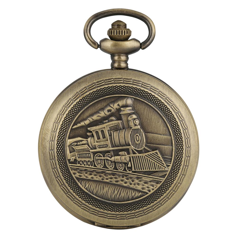 Trian Watch Steam Train Pocket Watch | Vintage Pocket Watch