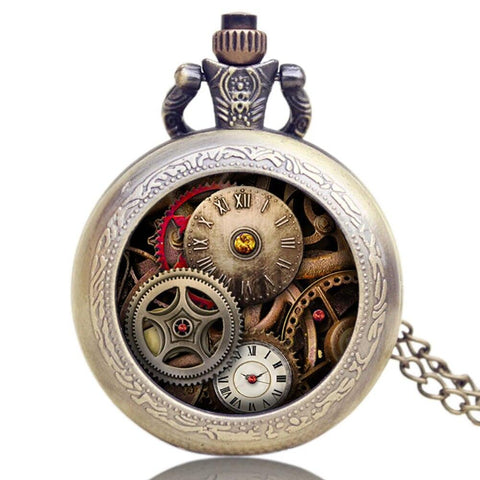 Steampunk Pocket Watch Rouage