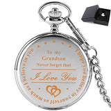 To my Grandson Pocket Watch